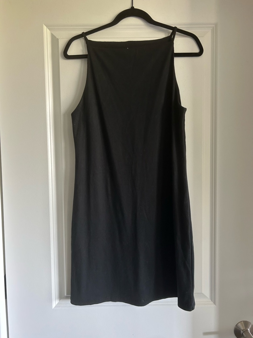 a new day Black Mini Tank Dress